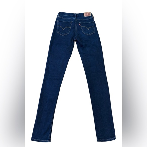 NWOT, Levi’s, 721 High Rise Skinny Jeans, Size 25, Dark Blue - Picture 12 of 14